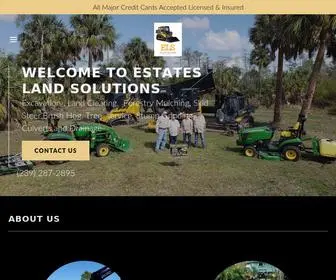 Estatesls.com(Land Clearing) Screenshot