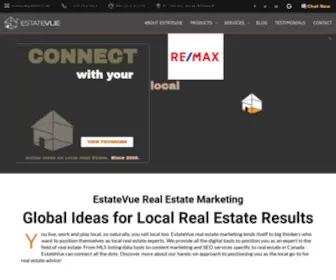 Estatevue.com(Real Estate Web Designers) Screenshot