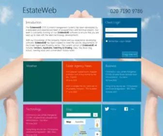 Estateweb.com(The EstateWeb Portal) Screenshot