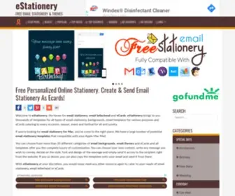 Estationery.com(Create & send personalized stationery (stationary)) Screenshot