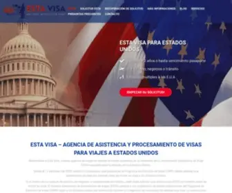Estavisa.cl(ESTA Visa para Estados Unidos) Screenshot