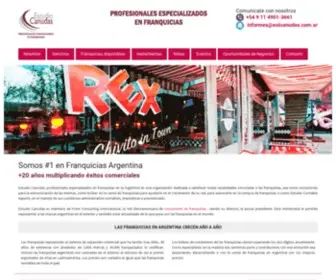 Estcanudas.com.ar(Franquicias en Argentina) Screenshot