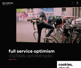 Estdigital.nl(Est Digital ontwerpt en realiseert websites en applicaties) Screenshot
