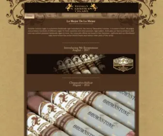 Estebancarreras.com(Esteban Carreras Cigars) Screenshot