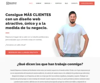 Estebanurrutia.com(Diseñador Web freelance) Screenshot