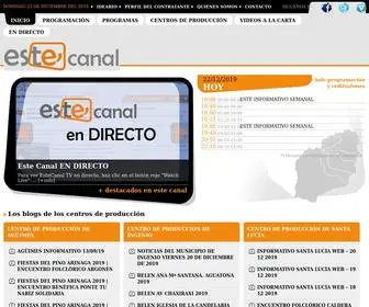 Estecanaltv.com(Este Canal Televisi) Screenshot