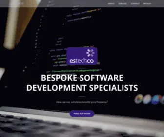 Estechco.co.uk(Bespoke Software Development Specialists) Screenshot