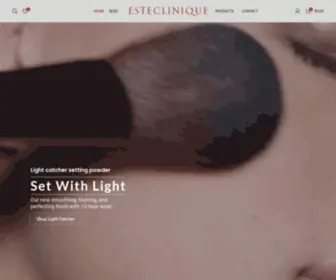 Esteclinique.com(Cosmetics) Screenshot