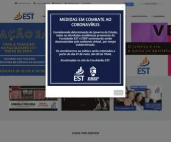 EST.edu.br(Faculdades EST) Screenshot
