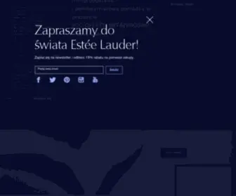 Esteelauder.pl(Oficjalna Strona Est) Screenshot