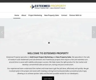 Esteemedproperty.com.au(Esteemed Property) Screenshot