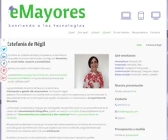 Estefaniaderegil.com(Estefanía de Régil) Screenshot