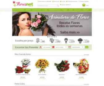 Estelaflores.com.br(Floresnet Floricultura RJ) Screenshot