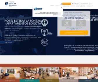 Estelarapartamentosbogota.com(El Hotel ESTELAR La Fontana) Screenshot