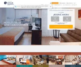 Estelarapartamentosmedellin.com(Hotel ESTELAR Apartamentos Medellín) Screenshot