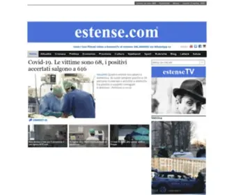 Estense.com(Quotidiano di Ferrara) Screenshot
