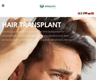 Estepalm.com(Hair Transplant) Screenshot