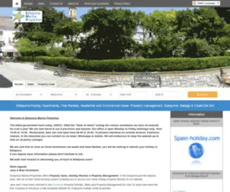 Esteponamarinaproperties.com(Estepona Marina Properties) Screenshot