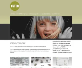 Ester-Bedomning.se(ESTER) Screenshot