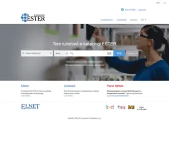 Ester.ee(E-kataloog ESTER) Screenshot