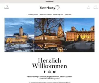 Esterhazy.at(Herzlich willkommen) Screenshot