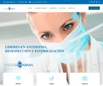 Esteripharma.com.mx(Inicio) Screenshot