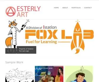 Esterlyart.com(Esterly Art) Screenshot