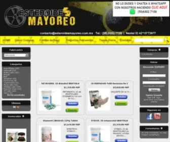 Esteroidesmayoreo.com.mx(Esteroides Anabolicos Desarrollo Muscular Deportistas Mayoreo Suplementos Mexico) Screenshot