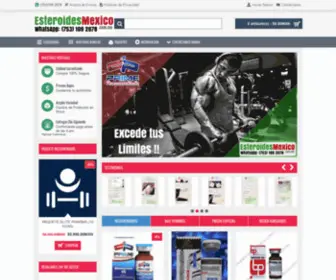 Esteroidesmexico.com.mx(Venta de Esteroides Anabolicos y Farmacologia Deportiva Mexico) Screenshot