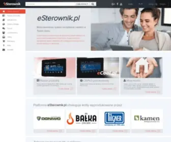 Esterownik.pl(Platforma to portal umożliwiający zdalny dostęp do zarządzania sterownikami eCoal.pl i bruli.pl) Screenshot