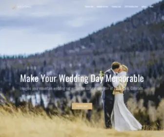 Estesparkweddings.com(Estes Park Wedding Associaton) Screenshot