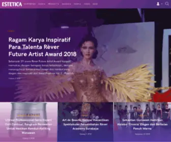 Estetica.co.id(Estetica Indonesia) Screenshot