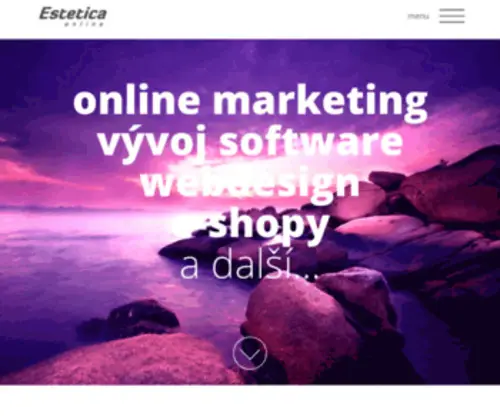 Estetica.cz(Weby, shopy, online marketing) Screenshot