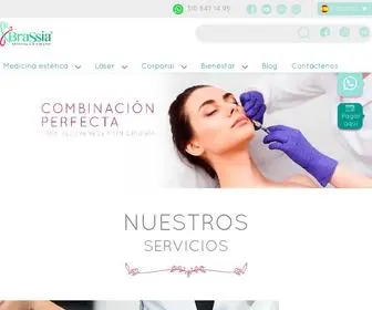 Esteticabrassia.com(Brassia) Screenshot