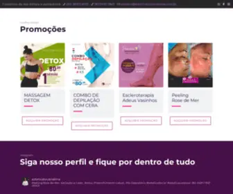 Esteticalucianalima.com.br(Tratamentos Corporais e Faciais como) Screenshot