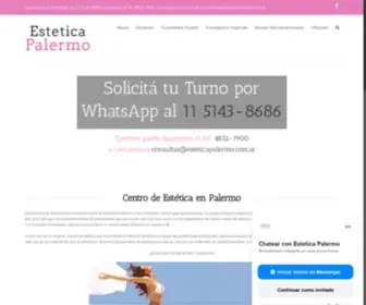 Esteticapalermo.com.ar(Estetica Palermo) Screenshot