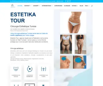 Estetikatour.mobi(Chirurgie esthétique Tunisie) Screenshot