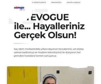 Estevogue.com.tr(SAÇ) Screenshot