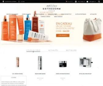 Esthederm.com(Institut Esthederm) Screenshot