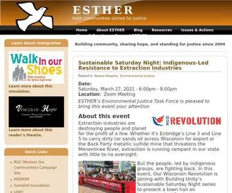 Esther-Foxvalley.org(Front Page) Screenshot