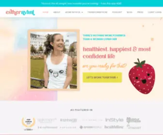 Estheravant.com(Estheravant) Screenshot