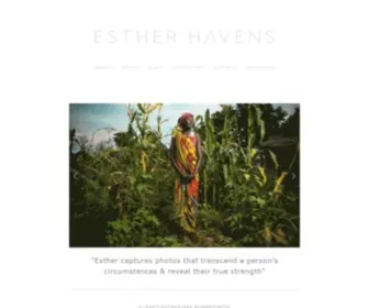 Estherhavens.com(Esther Havens) Screenshot