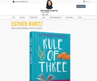 Estherkurtz.com(Esther Kurtz) Screenshot