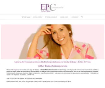 Estherpalma.com(Esther Palma Comunicación) Screenshot