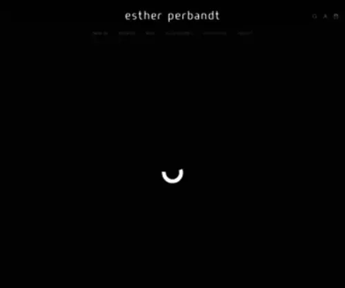 Estherperbandt.com(Esther perbandt) Screenshot
