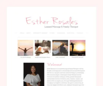 Estherrosales.com(Esther Rosales) Screenshot