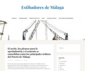 Estibadoresdemalaga.com(Estibadores) Screenshot