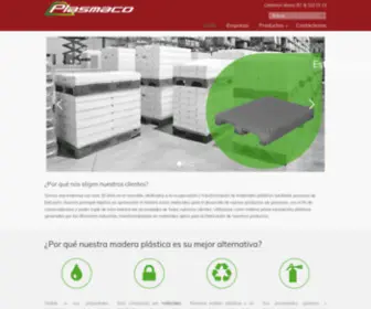 Estibasplasticas.co(Plasmaco) Screenshot