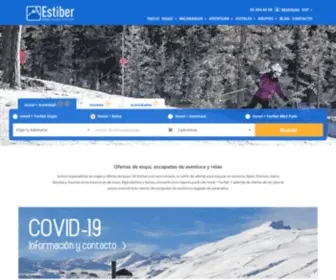 Estiber.com(Ofertas esquí) Screenshot