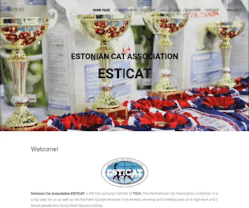 Esticat.org(Tõukass) Screenshot